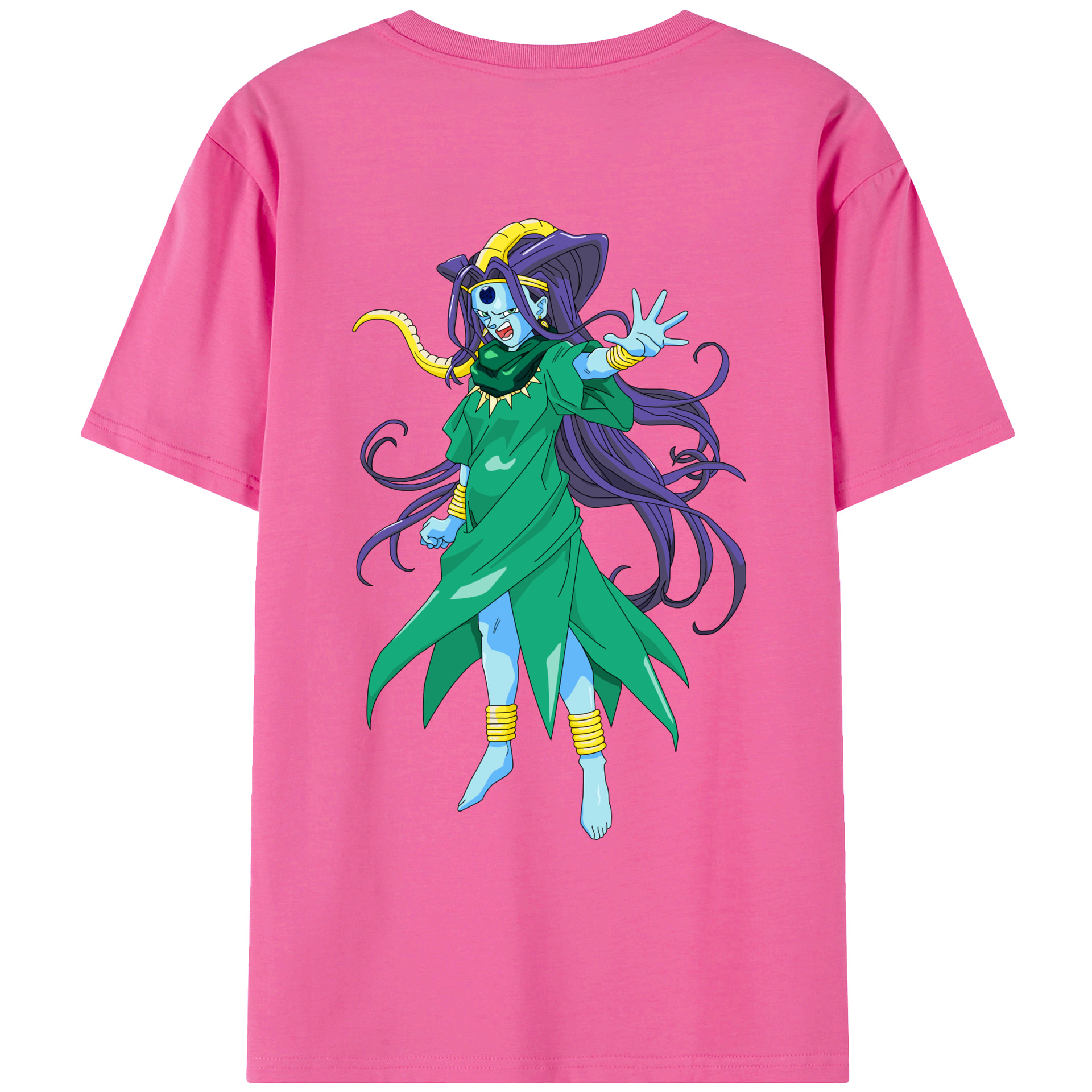 （画像用） ドラゴンボール DRAGON BALL レディース半袖Tシャツ(バックプリント)